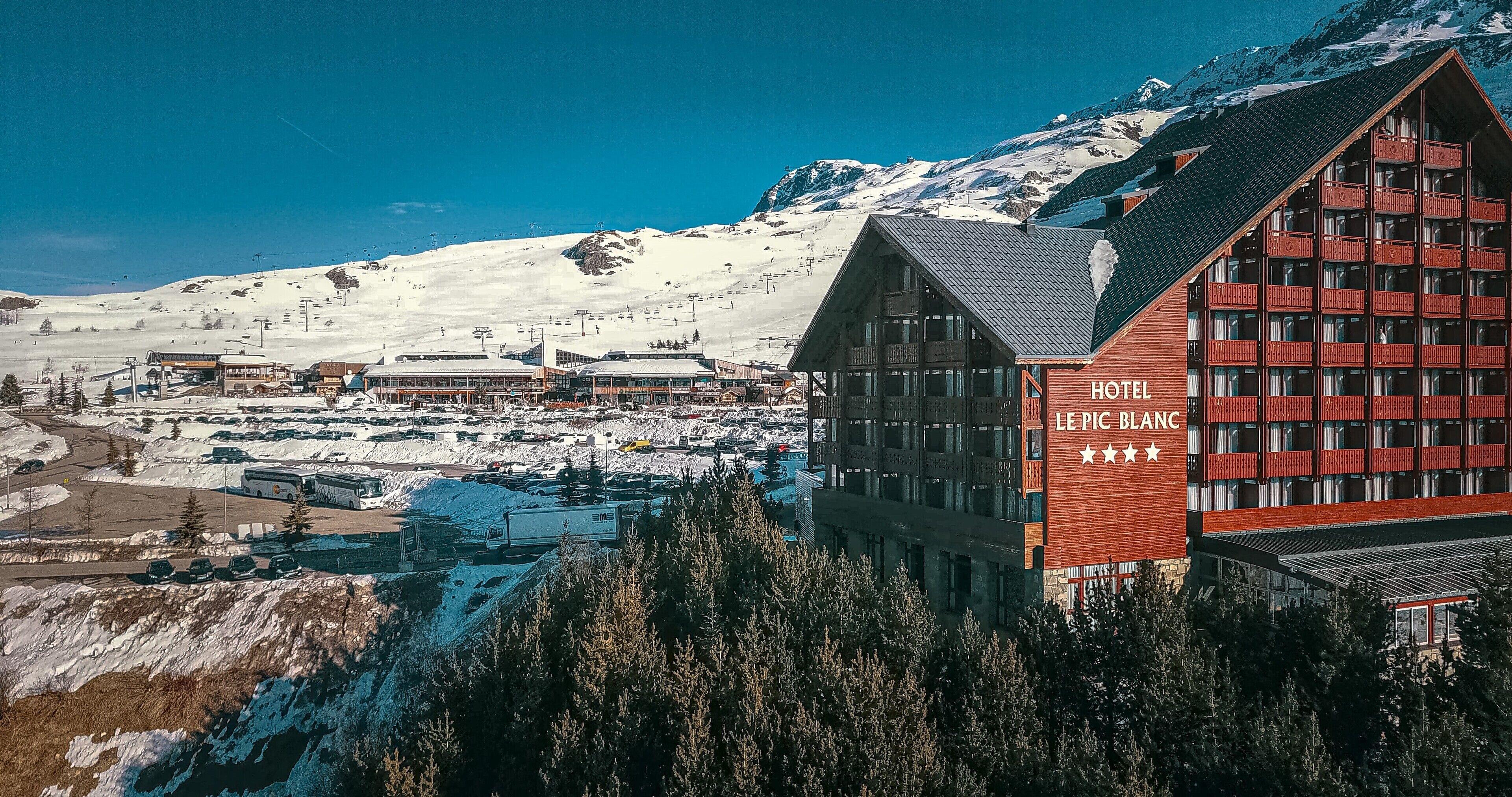 Le Pic Blanc Hotel Alpe d'Huez Bagian luar foto